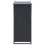 Leñero antracita 69,5x35x81 cm Acero laminado en frío by , Firewood bags and holders - Ref: Foro24-864179, Price: 68,20 €, Di...