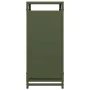 Leñero verde oliva 44x28x65 cm Acero laminado en frío von , Brennholztaschen und -halter - Ref: Foro24-864198, Preis: 51,84 €...