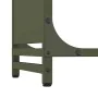 Leñero verde oliva 44x28x65 cm Acero laminado en frío von , Brennholztaschen und -halter - Ref: Foro24-864198, Preis: 51,84 €...