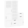 Armarios auxiliares 5 uds "ODDA" blanco 40x24x79 cm madera pino von , Sideboards - Ref: Foro24-3365359, Preis: 277,94 €, Raba...