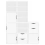 Armarios auxiliares 5 uds "ODDA" blanco 40x24x79 cm madera pino von , Sideboards - Ref: Foro24-3365359, Preis: 277,94 €, Raba...