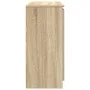 Aparador con cajones roble Sonoma 100,5x35x76 cm by , Sideboards - Ref: Foro24-3328446, Price: 138,16 €, Discount: %