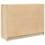 Aparador con cajones roble Sonoma 100,5x35x76 cm by , Sideboards - Ref: Foro24-3328446, Price: 138,16 €, Discount: %