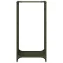 Leñero verde oliva 40x30x80 cm Acero laminado en frío von , Brennholztaschen und -halter - Ref: Foro24-864222, Preis: 57,72 €...