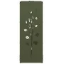 Leñero verde oliva 40x30x80 cm Acero laminado en frío von , Brennholztaschen und -halter - Ref: Foro24-864222, Preis: 57,72 €...
