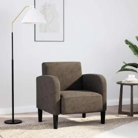 Sillón con reposabrazos gris oscuro 54 cm cuero sintética von , Sessel - Ref: Foro24-4100535, Preis: 128,53 €, Rabatt: %