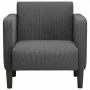 Sillón con reposabrazos gris oscuro 54 cm tejido de pana by , Armchairs - Ref: Foro24-4100516, Price: 132,71 €, Discount: %