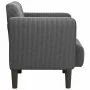 Sillón con reposabrazos gris oscuro 54 cm tejido de pana by , Armchairs - Ref: Foro24-4100516, Price: 132,71 €, Discount: %
