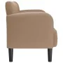 Sofá Loveseat Cappuccino 110 cm Cuero sintético by , Sofas - Ref: Foro24-4100540, Price: 158,59 €, Discount: %