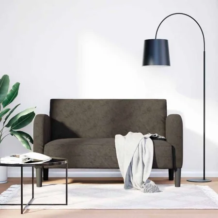 Sofá Loveseat gris oscuro 110 cm cuero sintética de , Sofás - Ref: Foro24-4100542, Precio: 182,37 €, Descuento: %