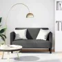 Sofá Loveseat gris oscuro 109 cm tejido de pana de , Sofás - Ref: Foro24-4100523, Precio: 210,88 €, Descuento: %