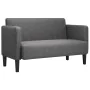 Sofá Loveseat gris oscuro 109 cm tejido de pana de , Sofás - Ref: Foro24-4100523, Precio: 210,88 €, Descuento: %