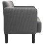 Sofá Loveseat gris oscuro 109 cm tejido de pana de , Sofás - Ref: Foro24-4100523, Precio: 210,88 €, Descuento: %