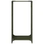 Leñero verde oliva 40x30x80 cm Acero laminado en frío by , Firewood bags and holders - Ref: Foro24-864234, Price: 57,77 €, Di...