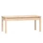 Massivholz-Gartenbank Kiefer 109x44x45 cm von vidaXL, Gartenbänke - Ref: Foro24-824004, Preis: 57,08 €, Rabatt: %
