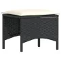 Juego de sofás jardín 4 pzas con cojines ratán sintético negro by , Garden sets - Ref: Foro24-3365338, Price: 802,68 €, Disco...