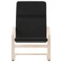 Sillón relajante de tela negra von , Sessel - Ref: Foro24-352447, Preis: 68,96 €, Rabatt: %