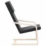 Sillón relajante de tela negra von , Sessel - Ref: Foro24-352447, Preis: 68,96 €, Rabatt: %