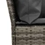 Sofá de jardín con cojines ratán sintético gris von , Gartensets - Ref: Foro24-3365331, Preis: 645,79 €, Rabatt: %