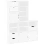Armarios auxiliares 5 uds "ODDA" blanco 40x24x79 cm madera pino von , Sideboards - Ref: Foro24-3365367, Preis: 273,05 €, Raba...