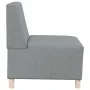 Sillón Sofá Tela Gris Claro 55 cm by , Sofas - Ref: Foro24-4108468, Price: 120,38 €, Discount: %