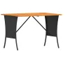 Set de sofás de jardín en forma de L con cojines 4 pzas negro by , Garden sets - Ref: Foro24-3365325, Price: 662,40 €, Discou...