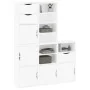 Armarios auxiliares 5 uds "ODDA" blanco 40x24x79 cm madera pino de , Aparadores - Ref: Foro24-3365365, Precio: 272,65 €, Desc...
