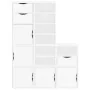 Armarios auxiliares 5 uds "ODDA" blanco 40x24x79 cm madera pino de , Aparadores - Ref: Foro24-3365365, Precio: 272,65 €, Desc...