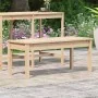 Banco de jardín madera maciza de pino 109x44x45 cm de vidaXL, Bancos de jardín - Ref: Foro24-824004, Precio: 57,08 €, Descuen...