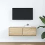 Mueble de TV de roble Sonoma 80x31x25,5 cm Madera de ingeniería von , TV-Möbel - Ref: Foro24-861512, Preis: 52,55 €, Rabatt: %