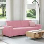 Sofá de 3 plazas terciopelo rosa 180 cm von , Sofas - Ref: Foro24-4105033, Preis: 277,60 €, Rabatt: %