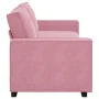Sofá de 3 plazas terciopelo rosa 180 cm von , Sofas - Ref: Foro24-4105033, Preis: 277,60 €, Rabatt: %
