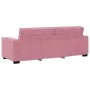 Sofá de 3 plazas terciopelo rosa 180 cm von , Sofas - Ref: Foro24-4105033, Preis: 277,60 €, Rabatt: %