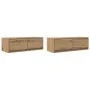 Muebles para TV 2 uds madera roble artisan 80x31x25,5 cm von , TV-Möbel - Ref: Foro24-861525, Preis: 94,46 €, Rabatt: %