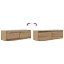 Muebles para TV 2 uds madera roble artisan 80x31x25,5 cm von , TV-Möbel - Ref: Foro24-861525, Preis: 94,46 €, Rabatt: %