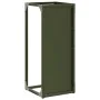 Leñero verde oliva 25x25x60 cm Acero laminado en frío von , Brennholztaschen und -halter - Ref: Foro24-864262, Preis: 37,38 €...