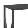 Leñero negro 34x25x70 cm Acero laminado en frío von , Brennholztaschen und -halter - Ref: Foro24-864319, Preis: 42,99 €, Raba...
