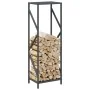 Leñero antracita 34x25x100 cm Acero laminado en frío von , Brennholztaschen und -halter - Ref: Foro24-864325, Preis: 52,61 €,...