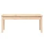 Massivholz-Gartenbank Kiefer 109x44x45 cm von vidaXL, Gartenbänke - Ref: Foro24-824004, Preis: 57,08 €, Rabatt: %