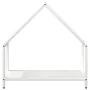 Leñero blanco 60x25x60 cm Acero laminado en frío de , Bolsas y soportes de leña - Ref: Foro24-864304, Precio: 36,61 €, Descue...