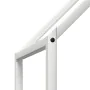 Leñero blanco 60x25x60 cm Acero laminado en frío de , Bolsas y soportes de leña - Ref: Foro24-864304, Precio: 36,61 €, Descue...