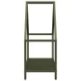 Leñero verde oliva 60x25x60 cm Acero laminado en frío von , Brennholztaschen und -halter - Ref: Foro24-864306, Preis: 36,61 €...