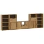 Muebles de TV 5 uds. con almacenaje "ODDA" madera maciza pino von , TV-Möbel - Ref: Foro24-3365378, Preis: 258,04 €, Rabatt: %