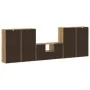 Muebles de TV 5 uds. con almacenaje "ODDA" madera maciza pino von , TV-Möbel - Ref: Foro24-3365378, Preis: 258,04 €, Rabatt: %