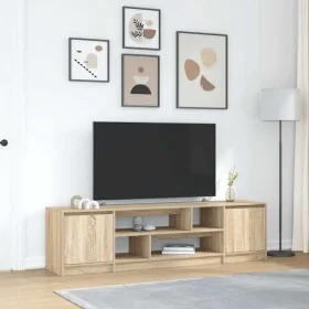 Mueble de TV de roble Sonoma 188,5x41x50 cm Madera ingeniería by , TV Furniture - Ref: Foro24-3328419, Price: 136,90 €, Disco...