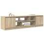 Mueble de TV de roble Sonoma 188,5x41x50 cm Madera ingeniería von , TV-Möbel - Ref: Foro24-3328419, Preis: 136,90 €, Rabatt: %