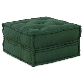 Puff modular de tela verde 70x70x36 cm von , Kissen für Stühle und Sofas - Ref: Foro24-4019035, Preis: 117,18 €, Rabatt: %