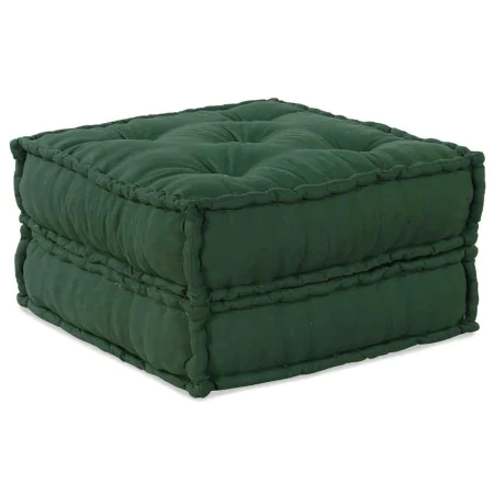 Puff modular de tela verde 70x70x36 cm von , Kissen für Stühle und Sofas - Ref: Foro24-4019035, Preis: 117,18 €, Rabatt: %