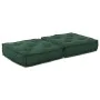 Puff modular de tela verde 70x70x36 cm von , Kissen für Stühle und Sofas - Ref: Foro24-4019035, Preis: 117,18 €, Rabatt: %