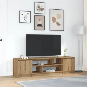 Mueble de TV Artisan Roble 188,5x41x50 cm Madera de ingeniería von , TV-Möbel - Ref: Foro24-3328425, Preis: 136,14 €, Rabatt: %